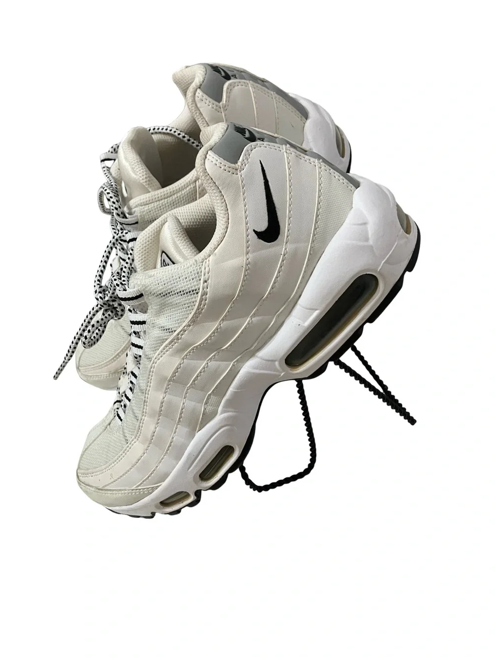 Nike Men's Athletic Shoes White with Black Accents